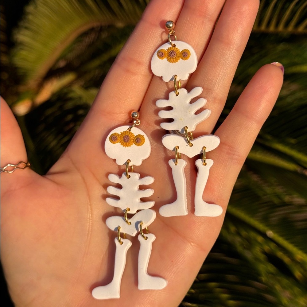 Skeleton Earrings